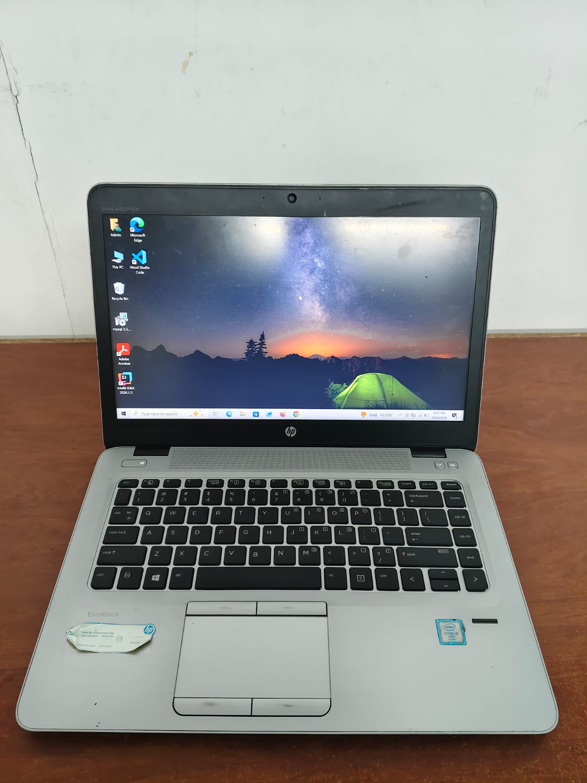 HP 840 G3 I5 6TH GEN/8GB RAM/256GB SSD/14" FHD SCREEN